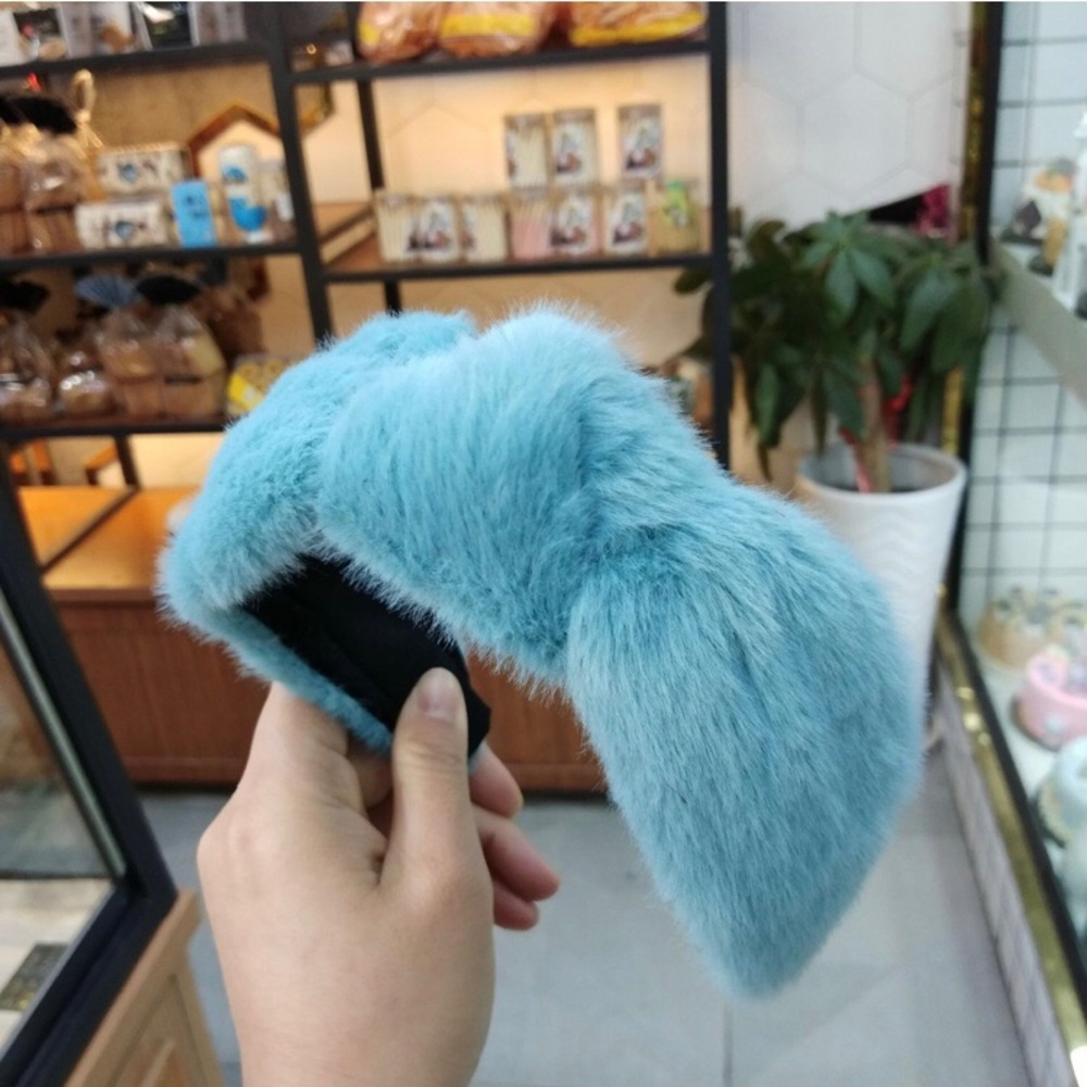 Super soft Rabbit Hair Headbands - Picture 3 of 5